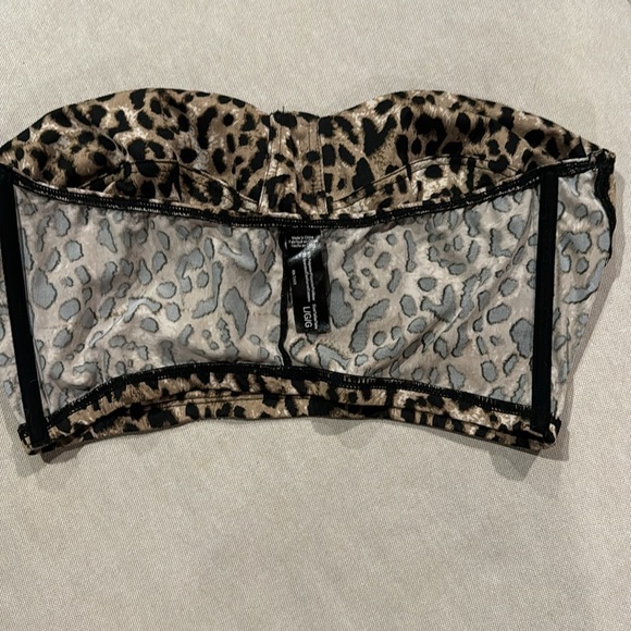 Unbranded Leopard Print Bralette Size L - Picture 3 of 4